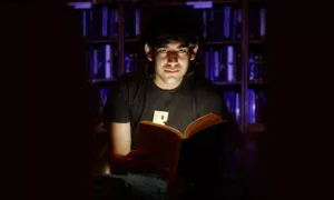 A scene from the doucmentary “The Internet’s Own Boy: The Story of Aaron Swartz.”