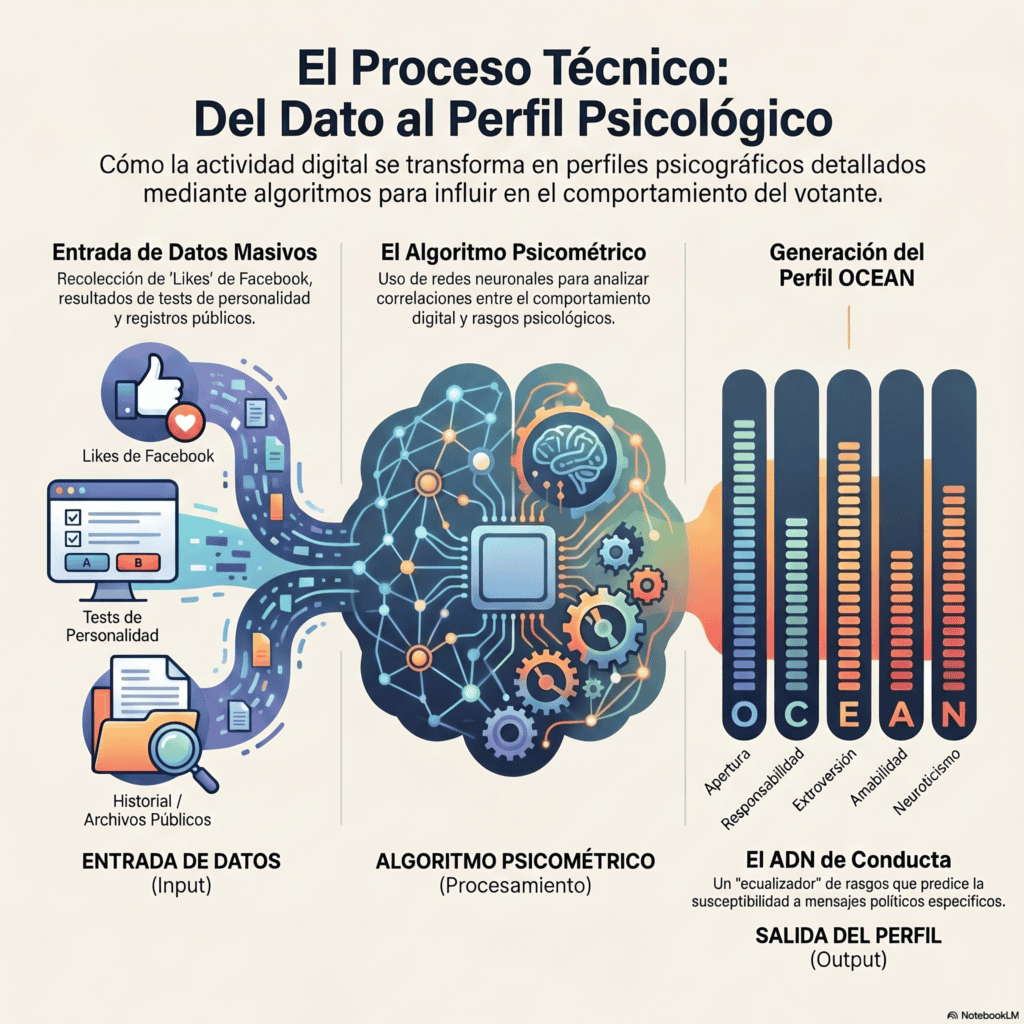 Gráfico Nivel 2: El Proceso Técnico (Del Dato al Perfil)